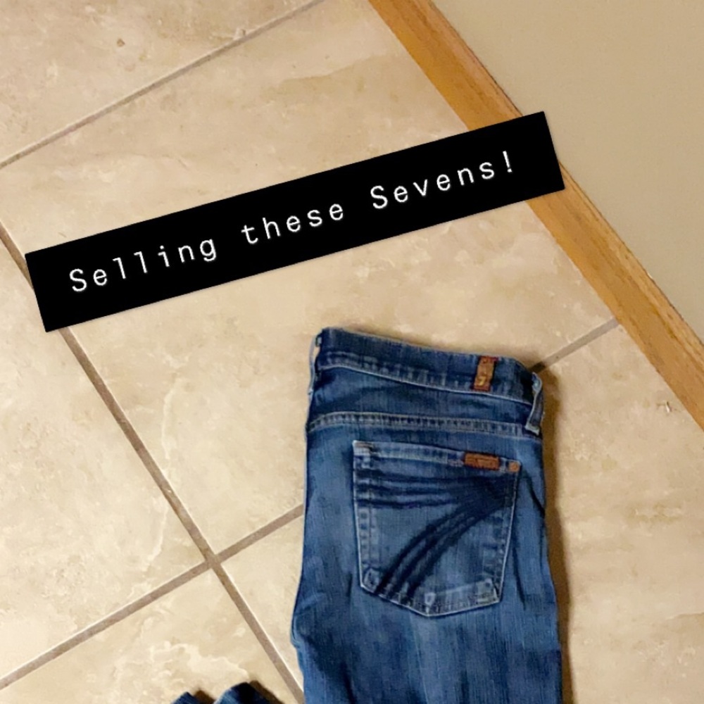 Lightly worn sevens!